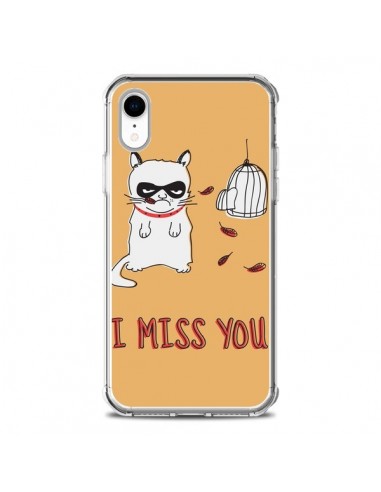 Coque iPhone XR Chat I Miss You - Maximilian San