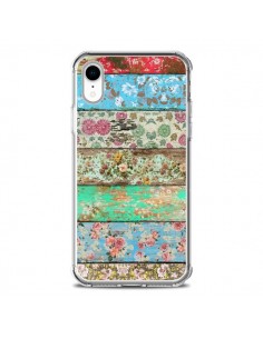 Coque iPhone XR Rococo Style Bois Fleur - Maximilian San