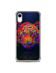 Coque iPhone XR Tigre Beautiful Aberration - Maximilian San
