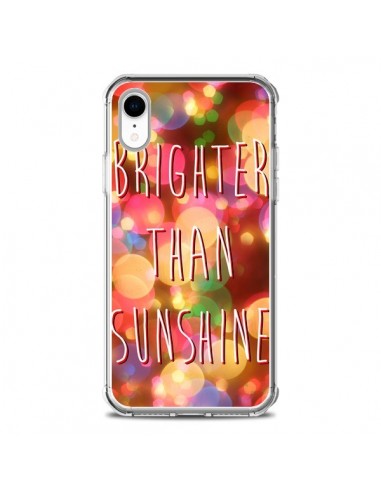 Coque iPhone XR Brighter Than Sunshine Paillettes - Maximilian San