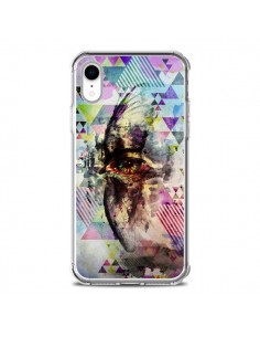 Coque iPhone XR Oeil Triangle Oiseau Cry Bird -...