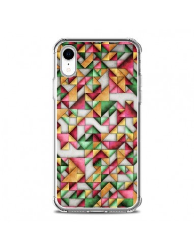 Coque iPhone XR Azteque Triangle Geometric World - Maximilian San