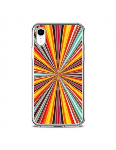 Coque iPhone XR Horizon Bandes Multicolores - Maximilian San