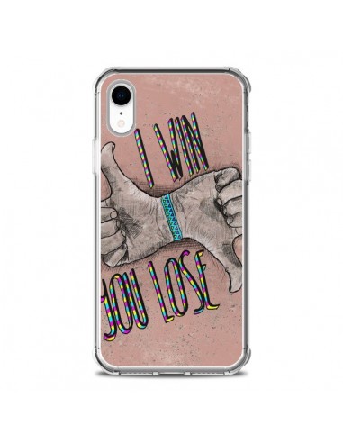 Coque iPhone XR I win You lose - Maximilian San