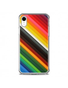 Coque iPhone XR Arc en Ciel Rainbow - Maximilian San