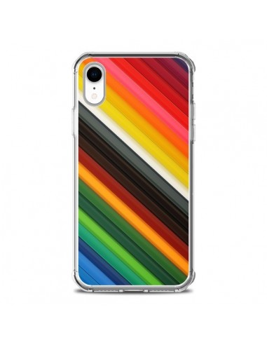 Coque iPhone XR Arc en Ciel Rainbow - Maximilian San