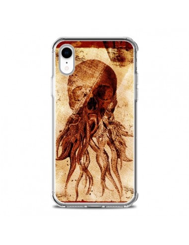 Coque iPhone XR Octopu Skull Poulpe Tête de Mort - Maximilian San