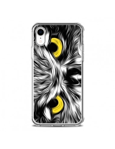 Coque iPhone XR The Sudden Awakening of Nature Chouette - Maximilian San