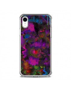 Coque iPhone XR Fleurs Lysergic Lujan - Maximilian San