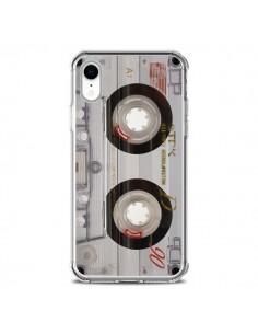 Coque iPhone XR Cassette Transparente K7 - Maximilian San