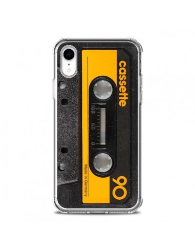 Coque iPhone XR Yellow Cassette K7 - Maximilian San