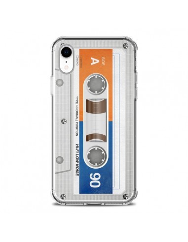 Coque iPhone XR White Cassette K7 - Maximilian San