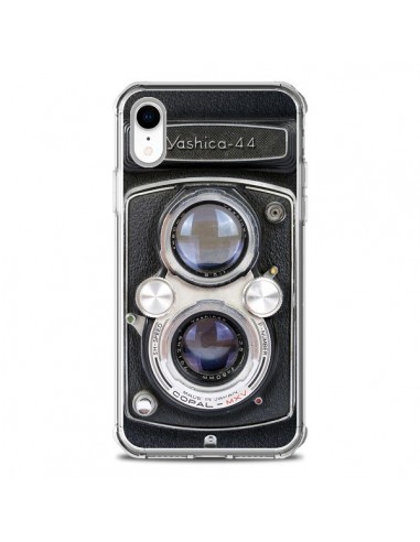 Coque iPhone XR Vintage Camera Yashica 44 Appareil Photo - Maximilian San