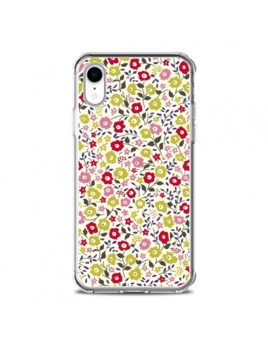 Coque iPhone XR Liberty Fleurs - Nico