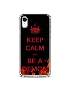 Coque iPhone XR Keep Calm and Be A Demon - Nico