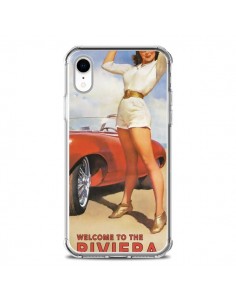 Coque iPhone XR Welcome to the Riviera Vintage Pin Up - Nico
