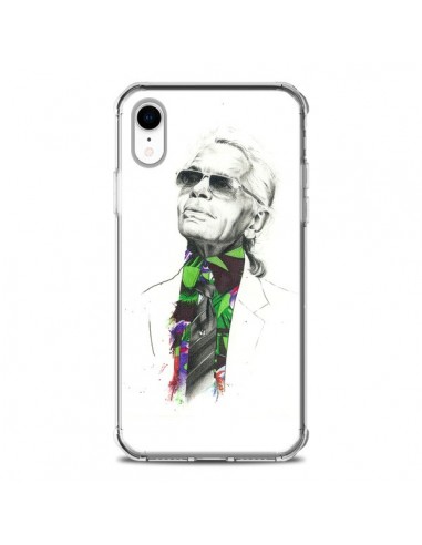 Coque iPhone XR Karl Lagerfeld Fashion Mode Designer - Percy