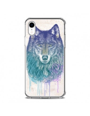 Coque iPhone XR Loup - Rachel Caldwell