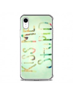 Coque iPhone XR Kiss Me Stupid - R Delean