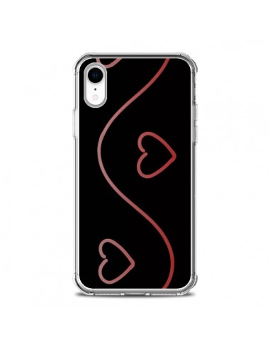 Coque iPhone XR Coeur Love Rouge - R Delean