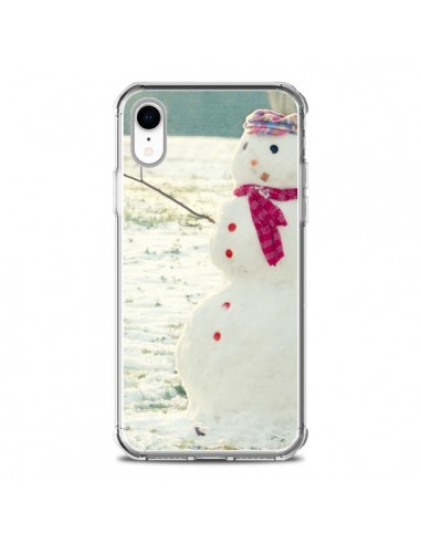 Coque iPhone XR Bonhomme de Neige - R Delean