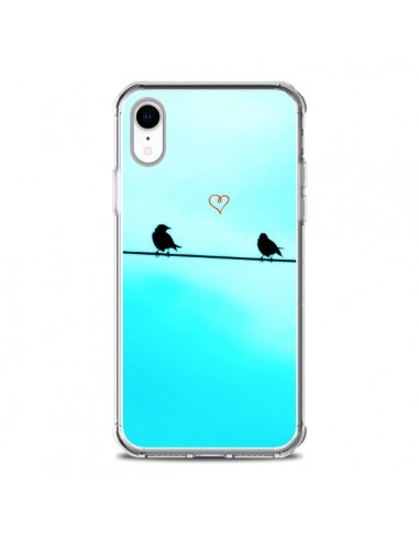 Coque iPhone XR Oiseaux Birds Amour Love - R Delean