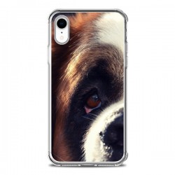 Coque iPhone XR Saint Bernard Chien Dog - R Delean