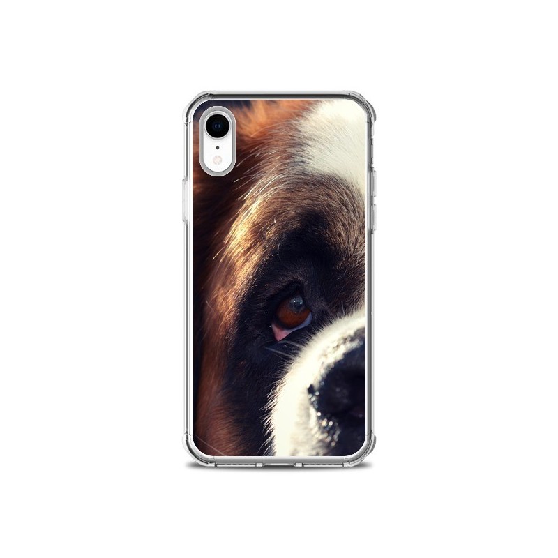 Coque iPhone XR Saint Bernard Chien Dog - R Delean