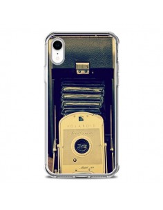 Coque iPhone XR Appareil Photo Vintage Polaroid Boite - R...