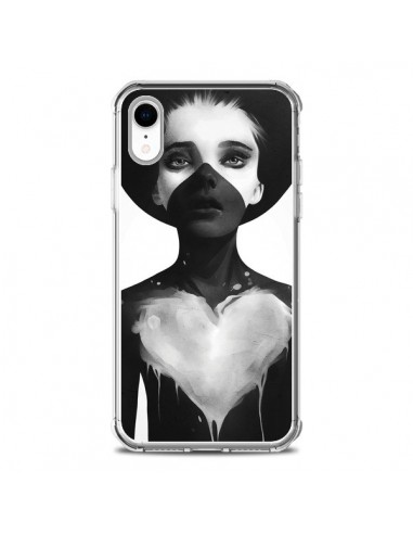 Coque iPhone XR Fille Coeur Hold On - Ruben Ireland