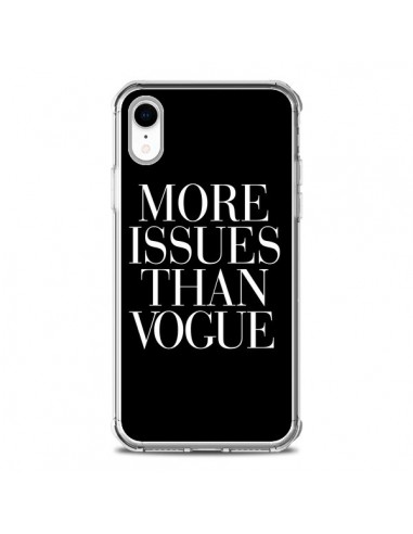 Coque iPhone XR More Issues Than Vogue - Rex Lambo