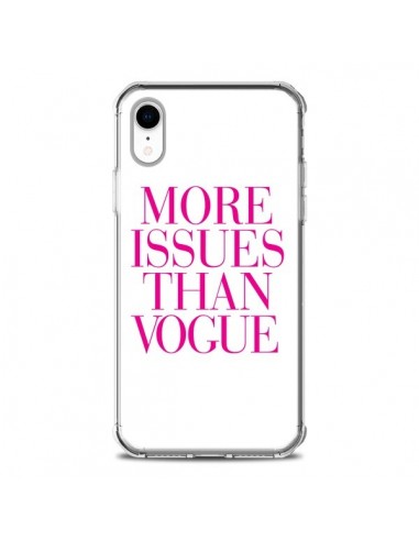 Coque iPhone XR More Issues Than Vogue Rose Pink - Rex Lambo