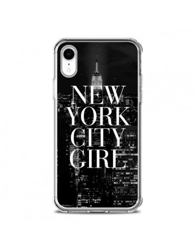 Coque iPhone XR New York City Girl - Rex Lambo