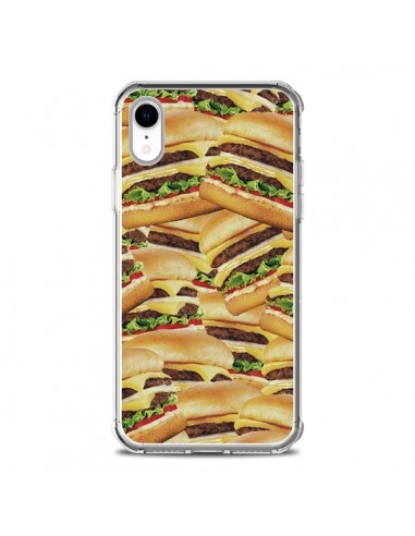 Coque iPhone XR Burger Hamburger Cheeseburger - Rex Lambo