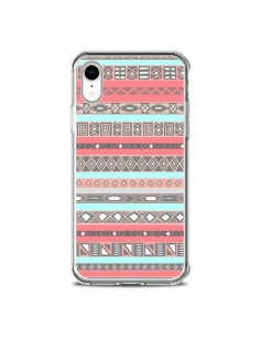 Coque iPhone XR Azteque Aztec Rose Pastel - Rex Lambo