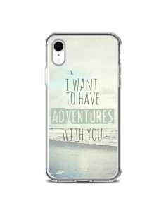 Coque iPhone XR I want to have adventures with you -...
