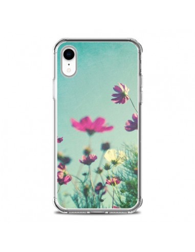 Coque iPhone XR Fleurs Reach for the Sky - Sylvia Cook