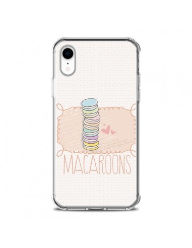 Coque iPhone XR Macaron Gateau - Sara Eshak