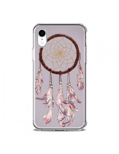 Coque iPhone XR Attrape-rêves violet - Tipsy Eyes