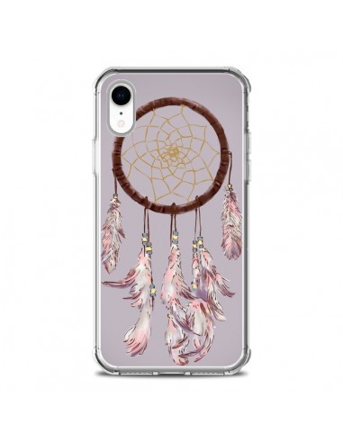 Coque iPhone XR Attrape-rêves violet - Tipsy Eyes