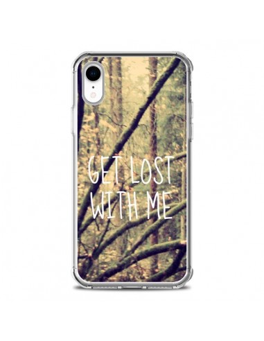 Coque iPhone XR Get lost with me foret - Tara Yarte