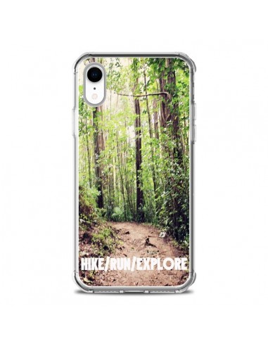 Coque iPhone XR Hike Run Explore Paysage Foret - Tara Yarte