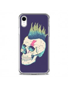 Coque iPhone XR Tête de mort Punk - Victor Vercesi