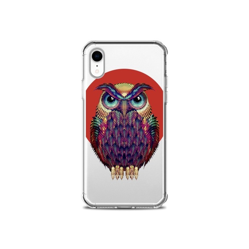Coque iPhone XR Chouette Hibou Owl Transparente...
