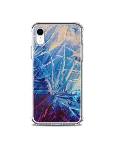 Coque iPhone XR Fleurs Violettes françaises - Ebi Emporium