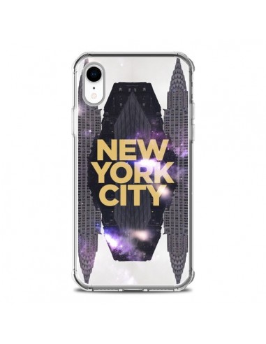 Coque iPhone XR New York City Orange - Javier Martinez