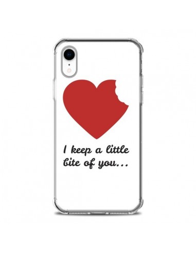 Coque iPhone XR I Keep a little bite of you Coeur Love Amour - Julien Martinez