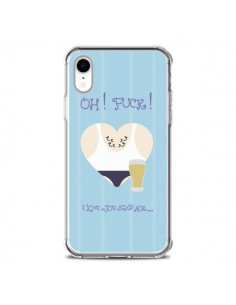 Coque iPhone XR Homme Man Fuck Love Coeur Amour - Julien...