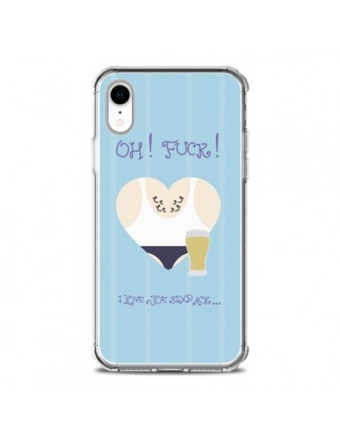 Coque iPhone XR Homme Man Fuck Love Coeur Amour - Julien Martinez