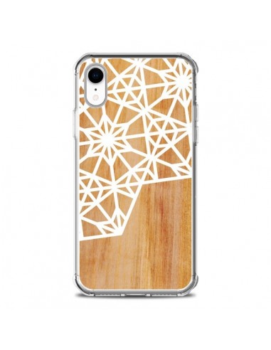 Coque iPhone XR Frozen Stars Etoile Bois Azteque Aztec Tribal - Jenny Mhairi